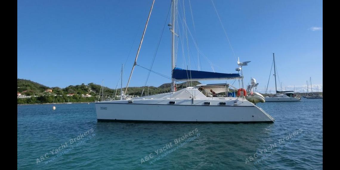 Privilege 48: At anchor in Martinique Privilege 48: At anchor in Martinique
