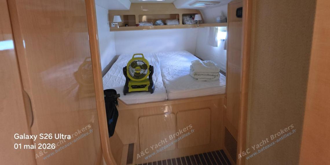 Alliaura Marine Privilège 495 : Cabine arrière bâbord Alliaura Marine Privilège 495 : Cabine arrière bâbord
