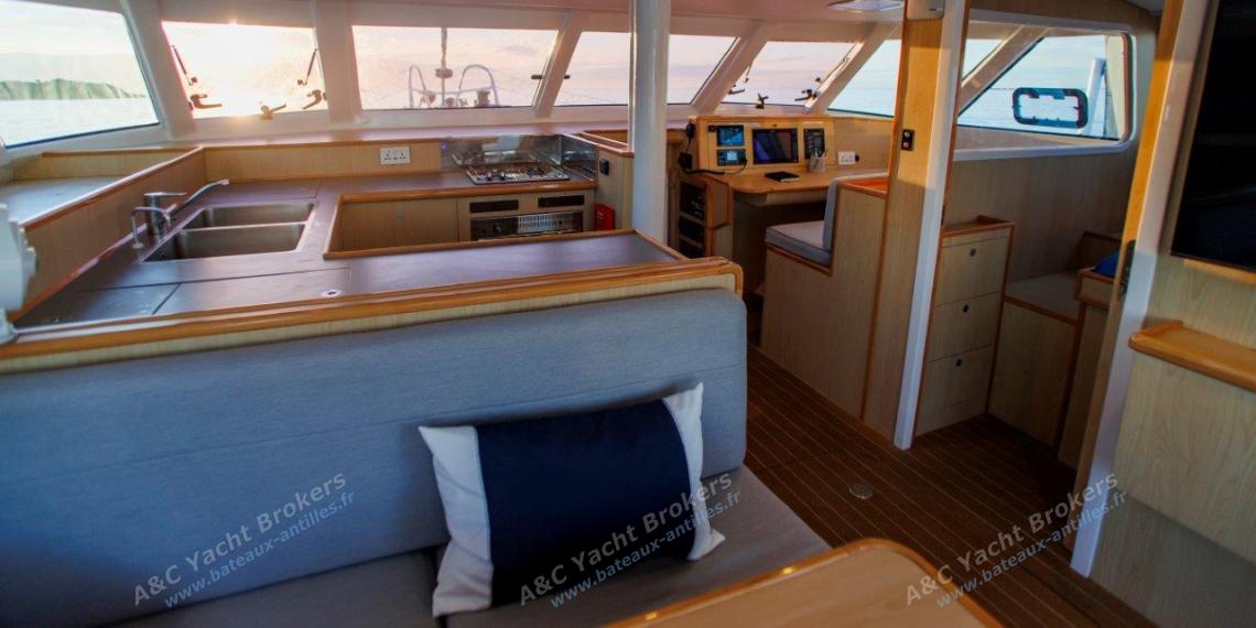 Triac Composites Rapido 53XS : Saloon other view Triac Composites Rapido 53XS : Saloon other view