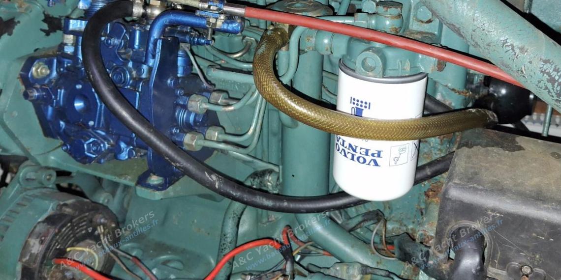 Jeanneau Sun Odyssey 45.2 : Volvo MD 22 inboard engine Jeanneau Sun Odyssey 45.2 : Volvo MD 22 inboard engine