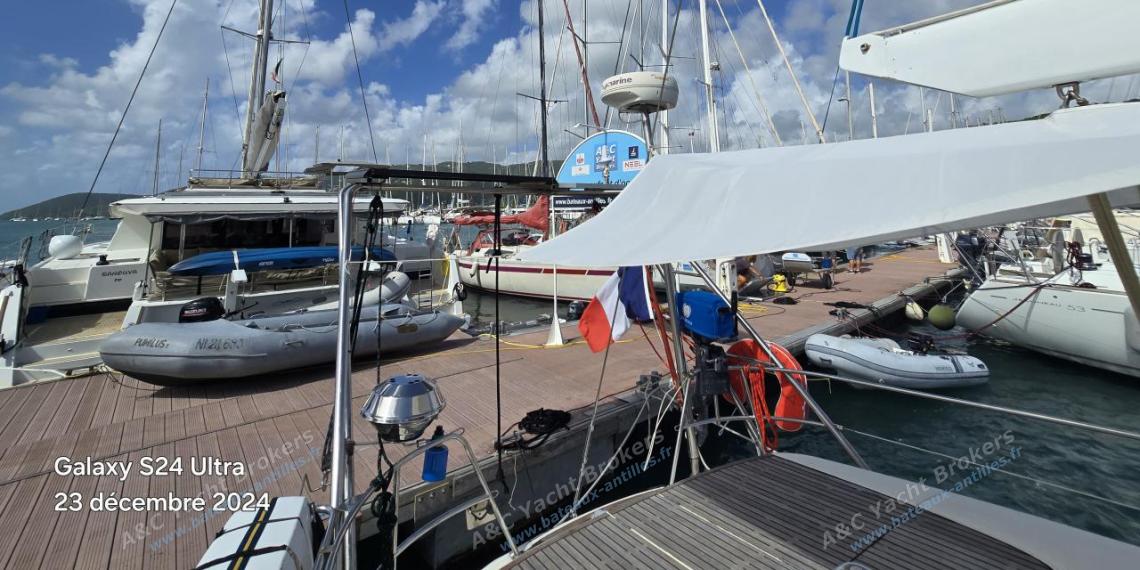 Jeanneau Sun Odyssey 47 CC : Aft deck other view Jeanneau Sun Odyssey 47 CC : Aft deck other view