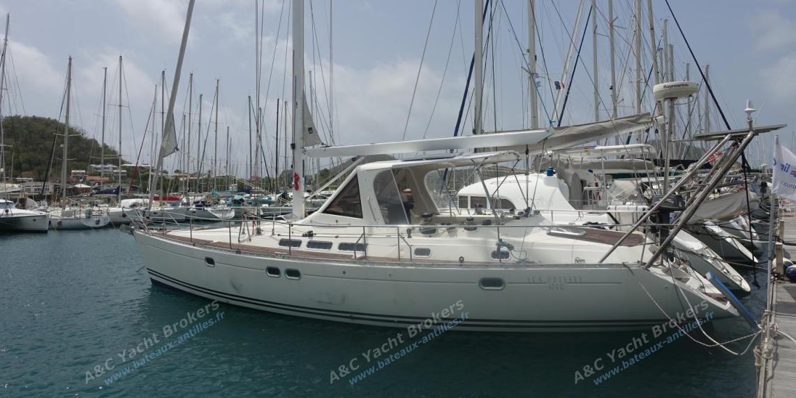 Jeanneau Sun Odyssey 47 CC : On our pontoon in Le Marin Jeanneau Sun Odyssey 47 CC : On our pontoon in Le Marin