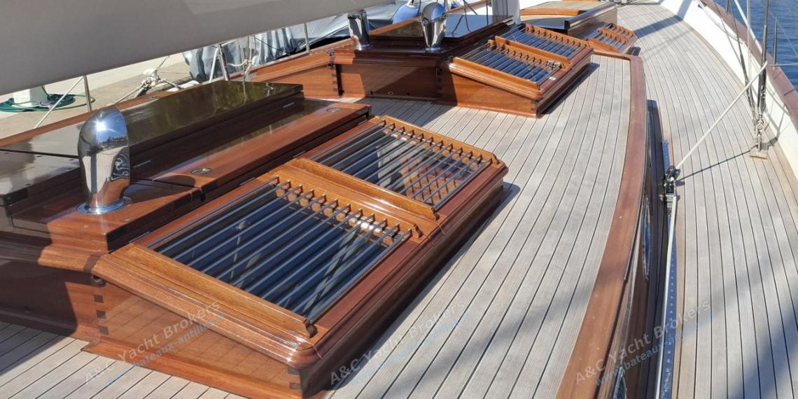 TIOGA 68 : Roof and starboard clears paths TIOGA 68 : Roof and starboard clears paths