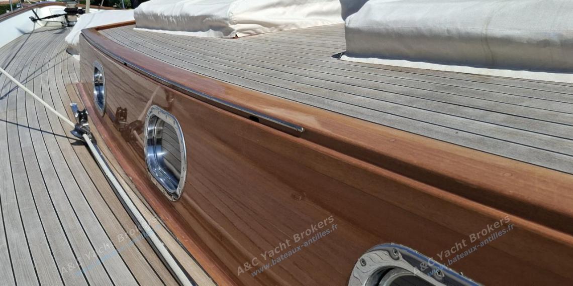 Yachtwerft (Allemagne) TIOGA 68 : Port companionway other view Yachtwerft (Allemagne) TIOGA 68 : Port companionway other view