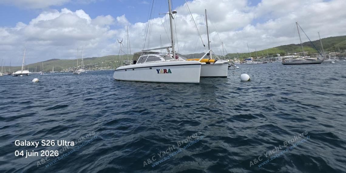Baltec Engineering GmbH Visiona 40 : At anchor in Martinique Baltec Engineering GmbH Visiona 40 : At anchor in Martinique