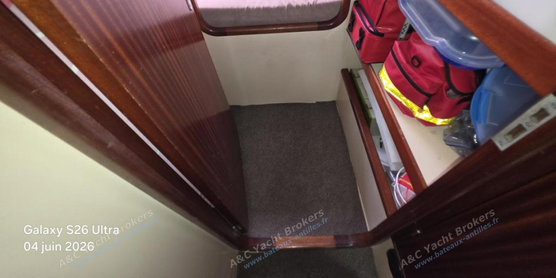Baltec Engineering GmbH Visiona 40 : Aft cabin in starboard hull Baltec Engineering GmbH Visiona 40 : Aft cabin in starboard hull
