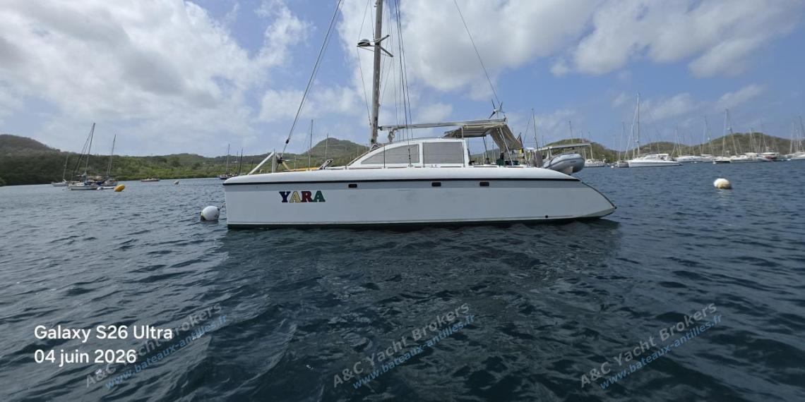 Baltec Engineering GmbH Visiona 40 : At anchor in Martinique other view Baltec Engineering GmbH Visiona 40 : At anchor in Martinique other view