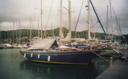 At the Marina in Martinique -  Endurance 35, Used (1977) - Martinique (Ref 309)