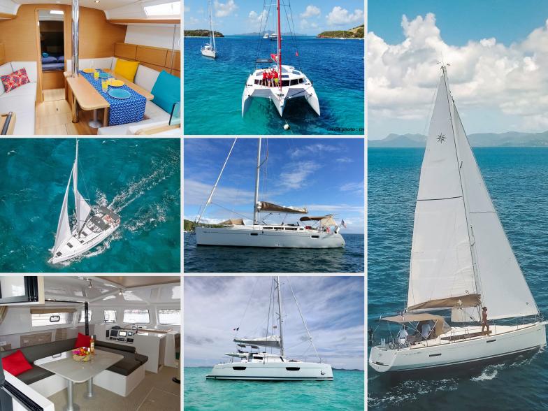 A&C Yacht Charter fleet in Martinique