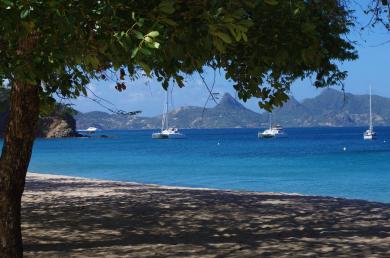 Caribbean anchorage